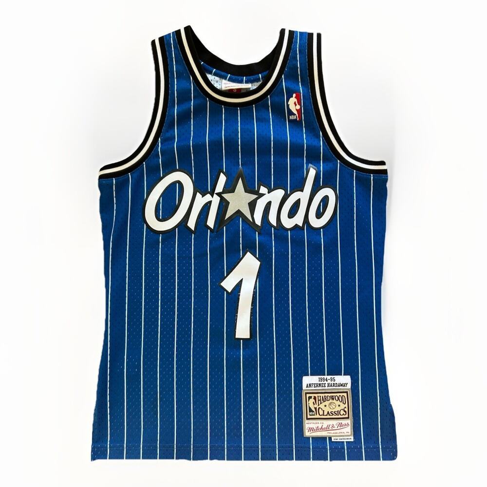 Penny Hardaway #1 Mitchell & Ness 94-95 Orlando Magic Jersey SZ Small Swingman